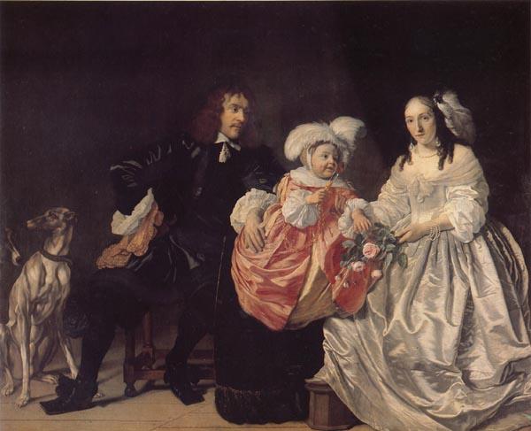 Bartholomeus van der Helst Family Portrait oil painting image